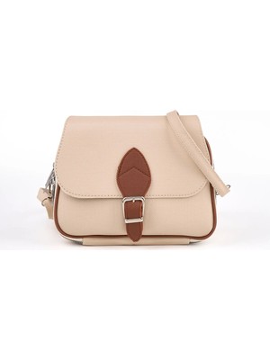 Rivina Gala Kadın Çantası Kapak Detaylı Üç Bölmeli Çapraz En:23 cm Boy:19 cm Genişlik:10 cm