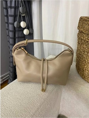 Rivina Zayle Kadın Mini Boy Bağ Detaylı Uzun Çapraz Askılı El & Omuz Çantası