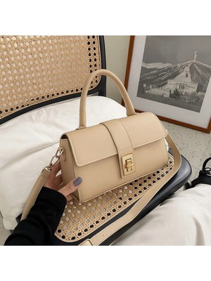 Rivina Miss Kadın Çevirmeli Kilitli Çıkarılabilir Askıli El Omuz ve Kol Çantası