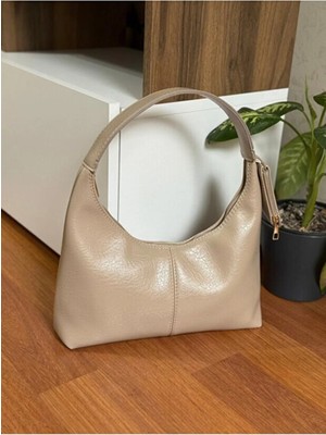 Rivina Sante Kadın Cüzdan Detaylı Astarlı Suni Deri El ve Omuz Çantası