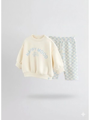 Next Baby Pamuklu Baskılı Uzun Kollu Alt Üst Takım