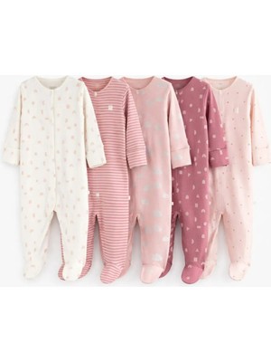 Next Baby Bulut Desenli 5'li Tulum Set