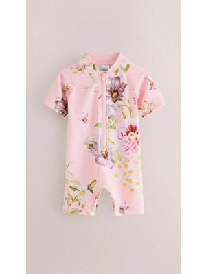 Next Baby Sunsafe ( Güneş Korumalı ) Kız Çocuk Mayo