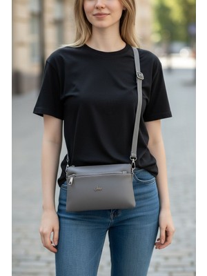 Jara Bag Jara Moon Kadın Orijinal Mini Çapraz Ayarlanabilir Askılı El, Kol ve Omuz Çantası