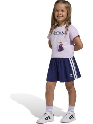 Adidas Lg Dy Fro T Set Çocuk Mor Eşofman Takımı JZ3578