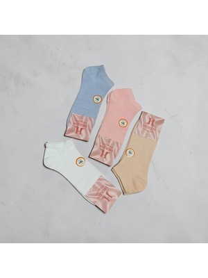 Heren Bambu Plus 4'lü Desensiz Kadın Patik Dikişsiz , Yıkamalı