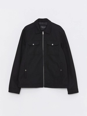 Lc Waikiki Yeni Sezon Standart Kalıp Gömlek Yaka Erkek Mont