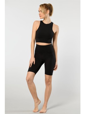 Türen Kadin Süper Yüksek Bel Bisikletçi Tayt
