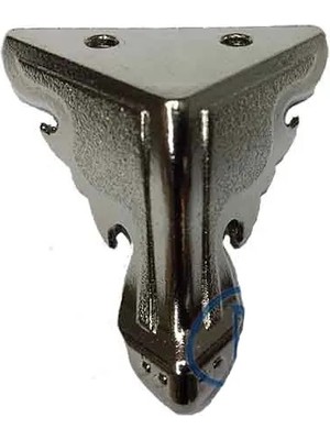 Acstore Ahşap, Sunta Sandık Ayağı, Kutu Ayak 3,5 cm - Nikel
