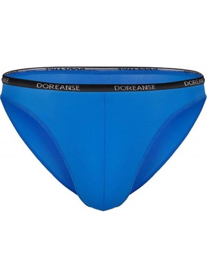 Doreanse Erkek Saks Polyamid Ince Bel Bantlı Külot Slip 1395