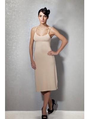 Doreanse Kadın Modal Askılı Uzun Gecelik 11129 Kombinezon