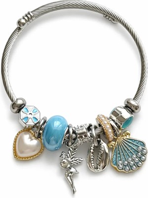 Venüs Design Çelik Charm Bileklik