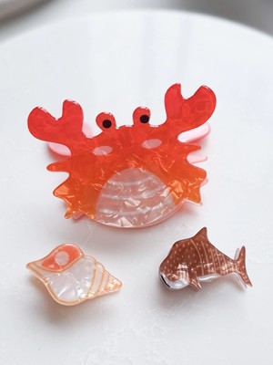 Venüs Design Kemik Yaz Mandal Toka Seti