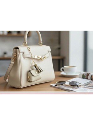 Pololiza Simli Bag Charm Mini Cüzdan / Çok Amaçlı Lüks Anahtarlık ve Çanta Askı Süsü Çanta Aksesuarı
