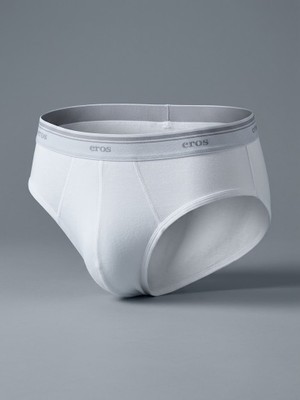 Eros ERS007 Compact Erkek Slip (Ikili Paket) - Beyaz
