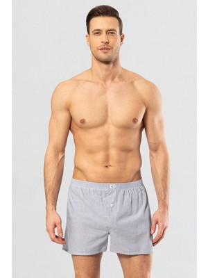 Cacharel Poplin Boxer 1113/DÜZ Koyu Mavi