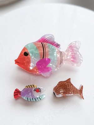 Venüs Design Kemik Yaz Mandal Toka Seti