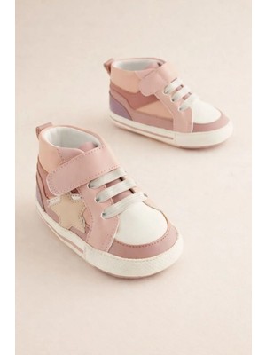 Next Baby Pembe Desenli Bebek Spor Ayakkabı