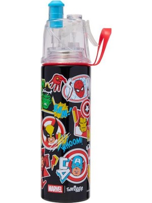 Smiggle Smıggle  Marvel Paslanmaz Çelik Spritz Içecek Şişesi 500 ml