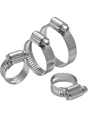 Bay-Tec Metal Hortum Kelepçesi 18-25X8 mm 100 Adet