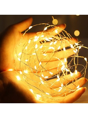 Kuzey Oyuncak 50 Adet Yüksek Kalite 3 Metre Pilli Gün Işığı LED Işık Hızlı Yavaş Sabit Pil Dahil Peri LED Işık