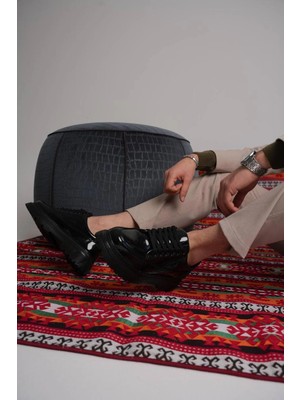 Mirglart KB-702 Kuback Kömür Rugan Günlük Erkek Ayakkabı
