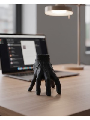 Dekorasyon El Kücük Siyah - Lisinya