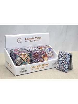 Marsilyan Taşlı El Aynası Dikdörtgen Kalın ALK3747