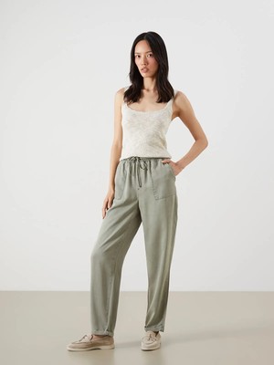 Lc Waikiki Yeni Sezon Beli Lastikli Carrot Fit Kadın Jean Pantolon