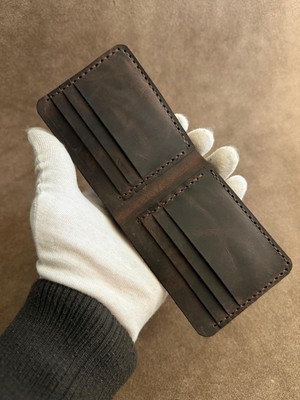 El Yapımı Hakiki Deri Cüzdan – Valor K6