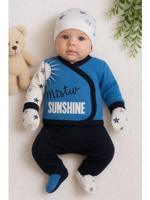 Senka Sun Shine Desenli 5'li Erkek Hastane Çıkışı