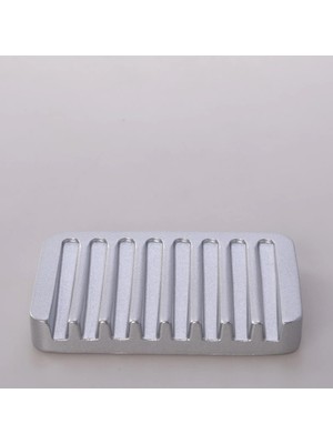 Selim Smooth Katı Sabunluk Gümüş