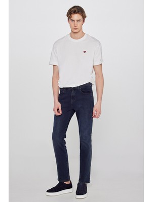 Wrangler Wrangler Arizona Straight Fit Normal Bel Denim Esnek Jean Kot Pantolon