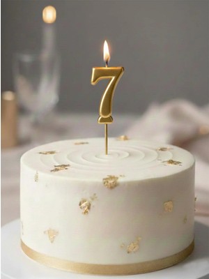 Parti Adresi Rakam Mum Altın No:7