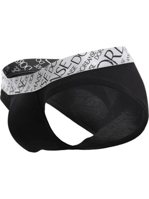 Doreanse Siyah Erkek Modal Torbalı Mini Paça Boxer 1788