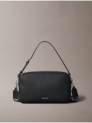 Calvin Klein Kadın Webbing Strap Camera Omuz Çantası