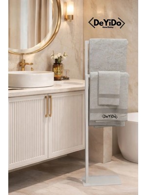 Deyido Kağıt Havluluk Kollu El Havluluğu Ev Banyo Düzenleyici Paslanmaz Devrilmez Yer Kaplamaz Şık Tasarım