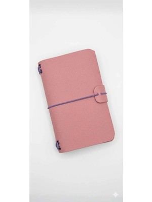 Galande Hakiki Deri A5 Defter Kabı - Kılıfı – El Yapımı - Içe Katlanan Model - Kişiselleştirilebilir