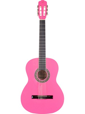 Barcelona LC 3900 PK Pembe Klasik Gitar Premium Ses Kalitesi ile Müzik Tutkunları İçin
