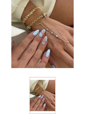 Afsel Jewelry Afsel Mavi Taşlı Şahmeran