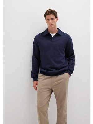 Mavi Polo Yaka Lacivert Sweatshirt 0S10420-82318