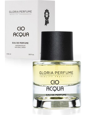 Meyvemsi Kokuya Sahip Gloria Perfume Cio Acqua 55 ml EDP Erkek Parfüm Hediye Seçeneği