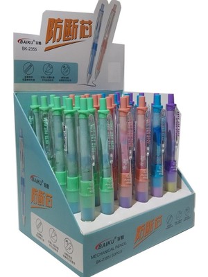 Bafix Baiku Versatil Kalem (Mekanik Kurşun Kalem) 0.5 Mm Bk2355 ( 30 Lu Paket)