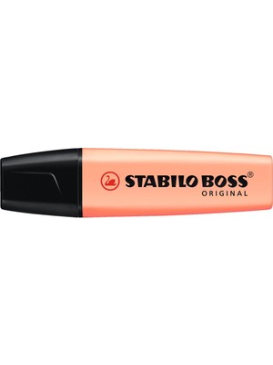 Stabilo 70/126 Fosforlu Kalem Boss Original Pastel Turuncu (10 Lu Kutu)