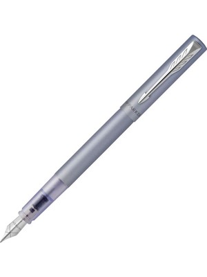 Parker Dolma Kalem Vector Xl M Uç Gümüş Mavi P2159745