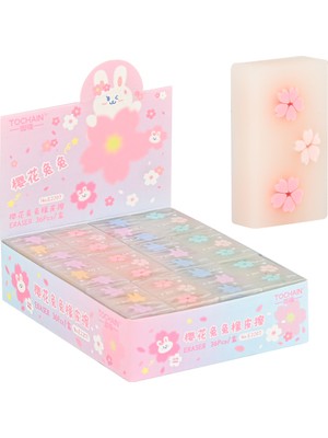 Mikro Silgi Sakura Cuta Bunnyeco Pvc E2207 (36 Lı Paket)