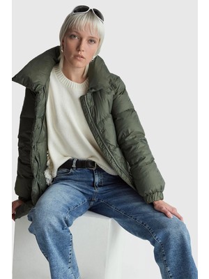 United Colors Of Benetton Krem Kadın / Kız Kdn_yün Karışımlı Ribana Detaylı Bisiklet Yaka Kazak Model Kodu: 191VD10EZ000
