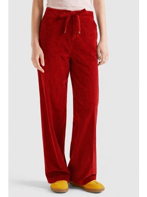 United Colors Of Benetton 0V3 Kadın / Kız Bn_beli Ipli Kadife Pantolon Model Kodu: 4HA2DF0220V3