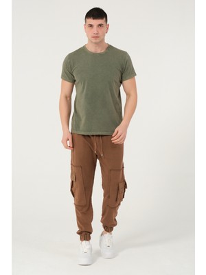 S-Ponder Erkek Kargo Pantolon - %100 Pamuklu Jogger