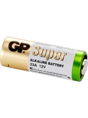 GP 23A 12V Alkalin Pil Tek Kullanımlık Yüksek Performanslı Enerji Kaynağı 1 Adet